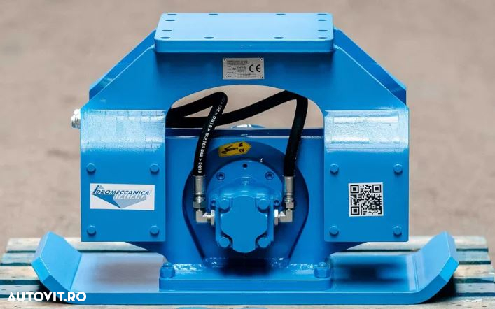 Placa compactoare, placa vibrocompactoare pentru excavator, buldoexcavator - 3