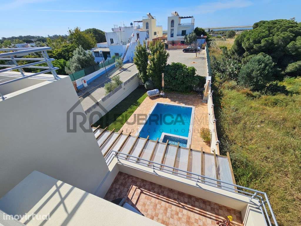 Moradia Moderna com Vista para a Ria Formosa e Rooftop Panorâmico - Grande imagem: 3/30