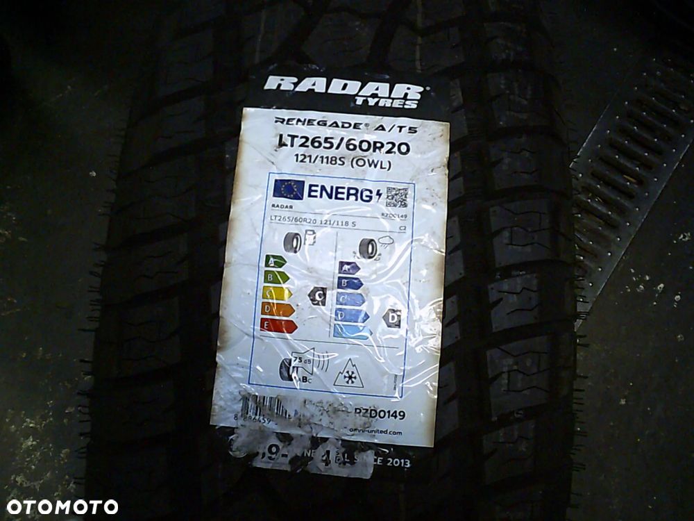 RADAR Renegade A/T 5 265/60R20 NOWA 2022 - 2