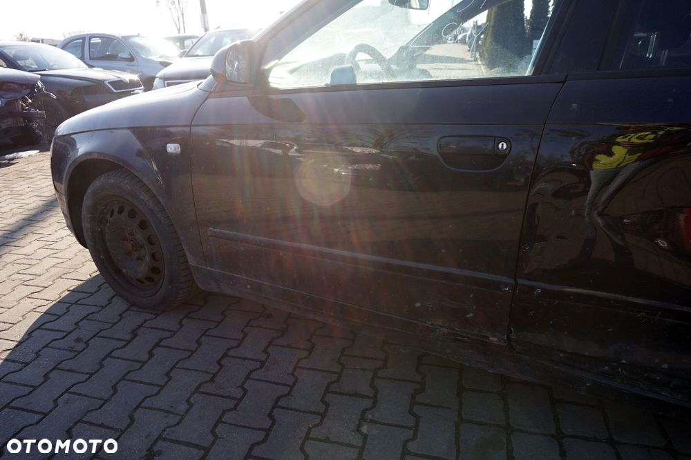 DRZWI PRZEDNIE LEWE A4 B7 KOMBI LZ9Y  CZARNY AUDI 2004-2008 - 2