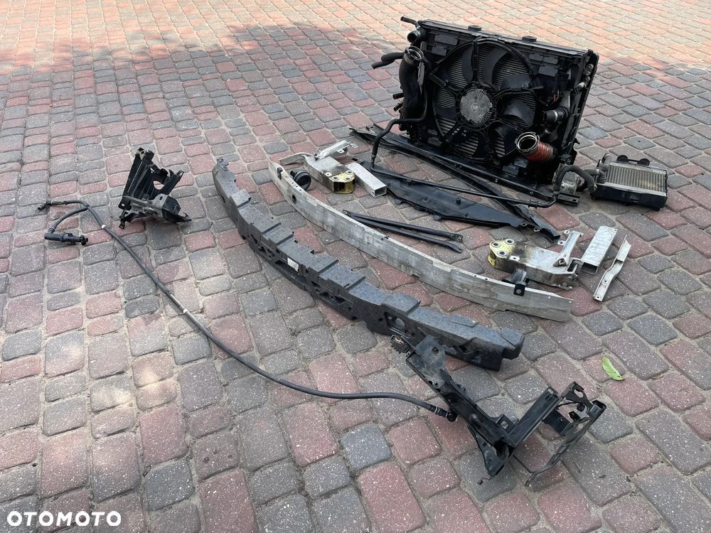 bmw f10 f11 chłodnica wiatrak wentylator  chłodnice wężę przewody obudowa osłony