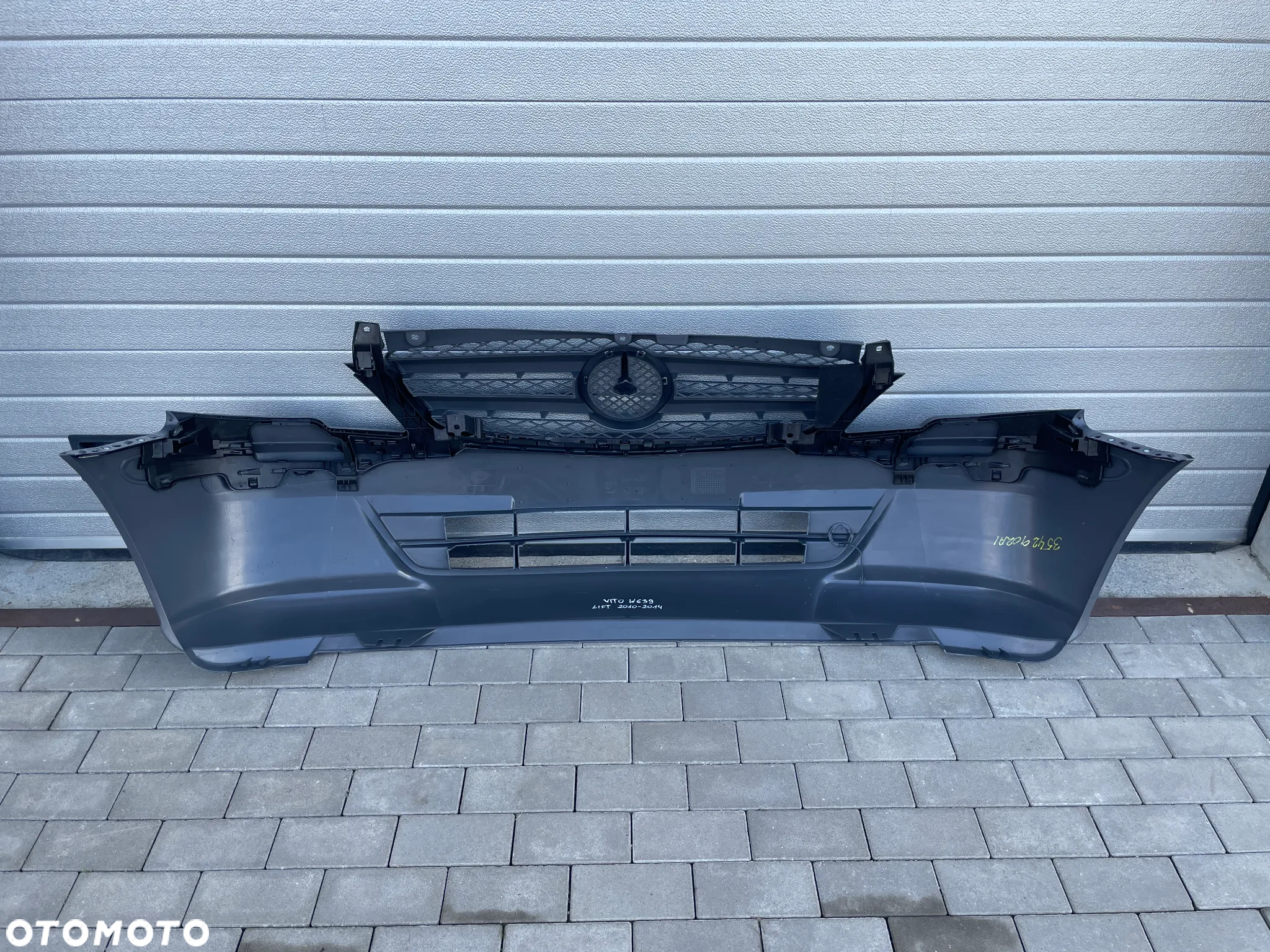 ZDERZAK PRZEDNI MERCEDES VITO W639 LIFT  2010-2013 - NOWY SZARY - 4