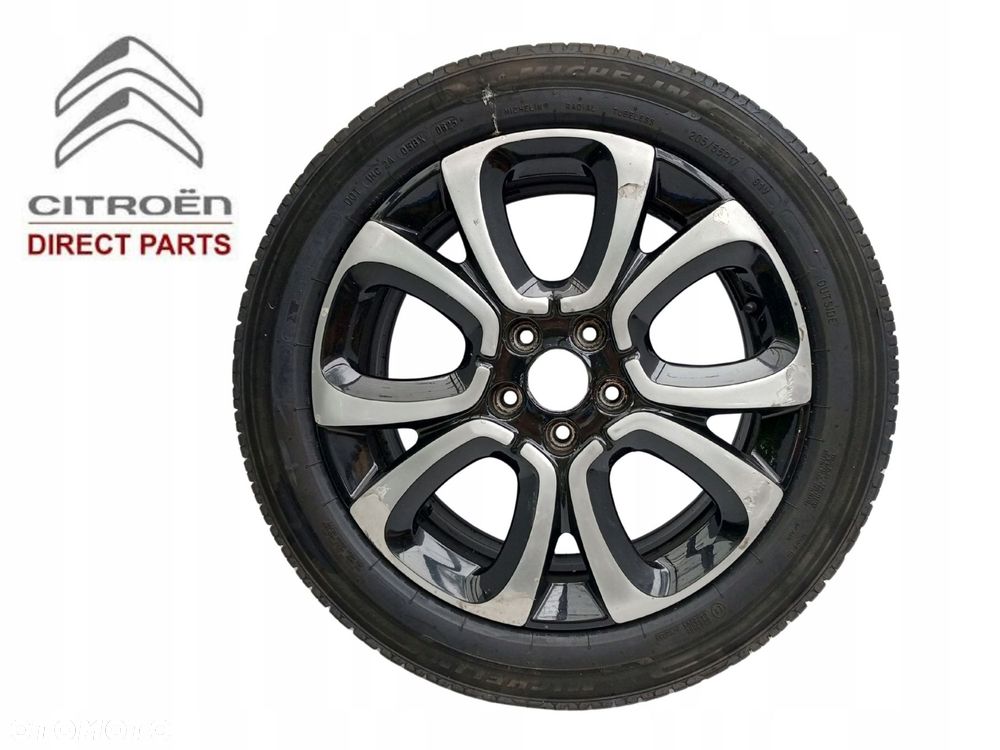 CITROEN BERLINGO KOŁO FELGA ALUMINIOWA 7,0" X 17" 5x108 ET 50 9816966377 ÷ - 1