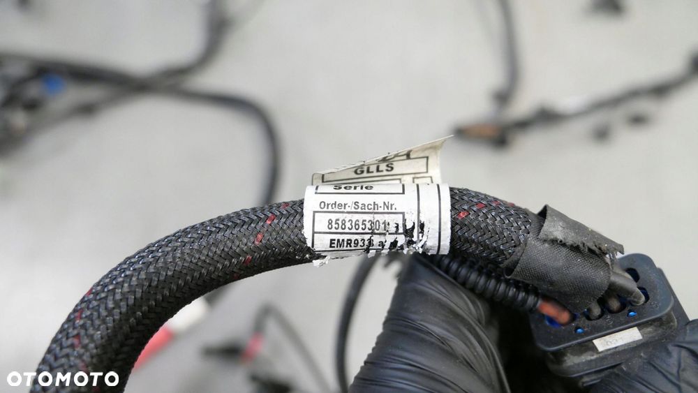 bmw x5 f15 x6 f16 wiązka instalacja silnika n57d30b 4.0d 8616122 - 9