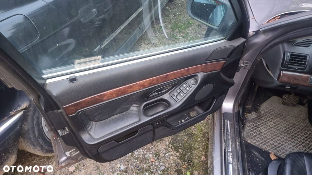 FOTEL FOTELE KANAPA BOCZKI SKÓRA ELEK. BMW 7 E38 CZARNY - 6