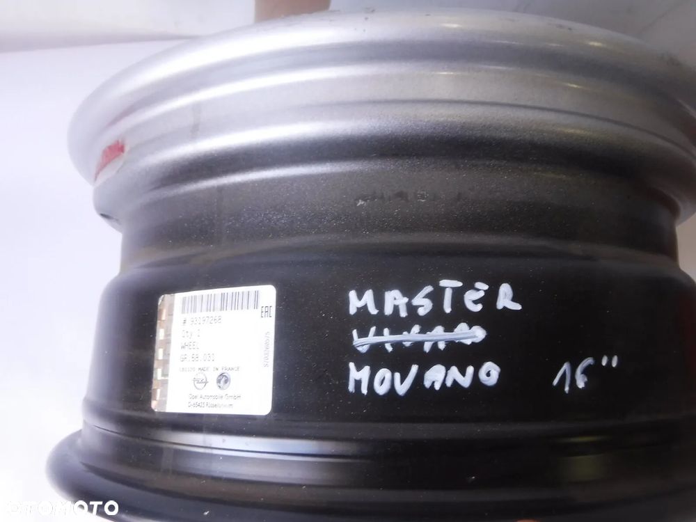 master iii 3 movano b 10r- felga nowa r16 et66 6,5j 403000037r - 3