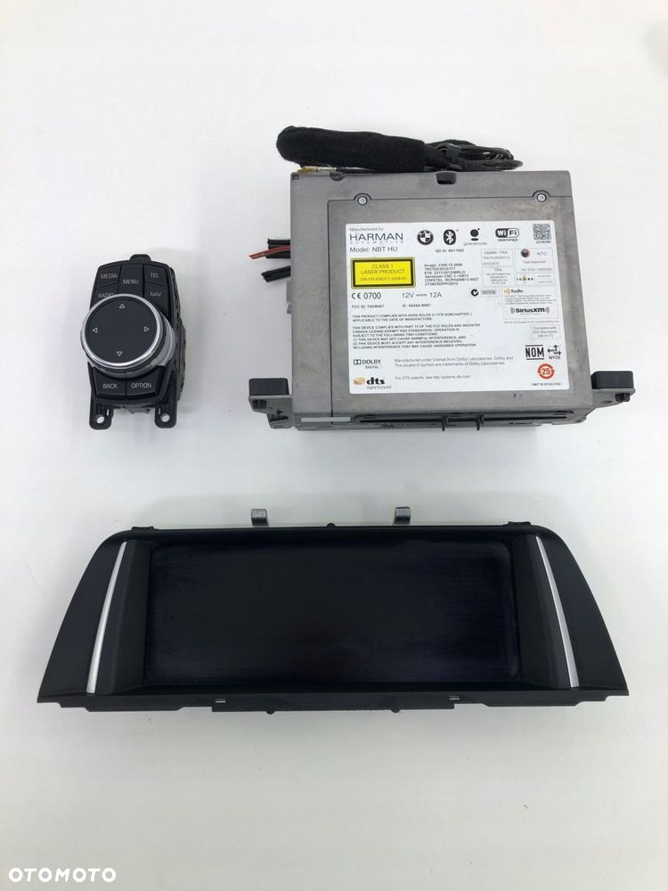 BMW 5 F10 F11 LCI RADIO NAWIGACJA EKRAN IDRIVE KOMPLET 9365764 9321016 - 1