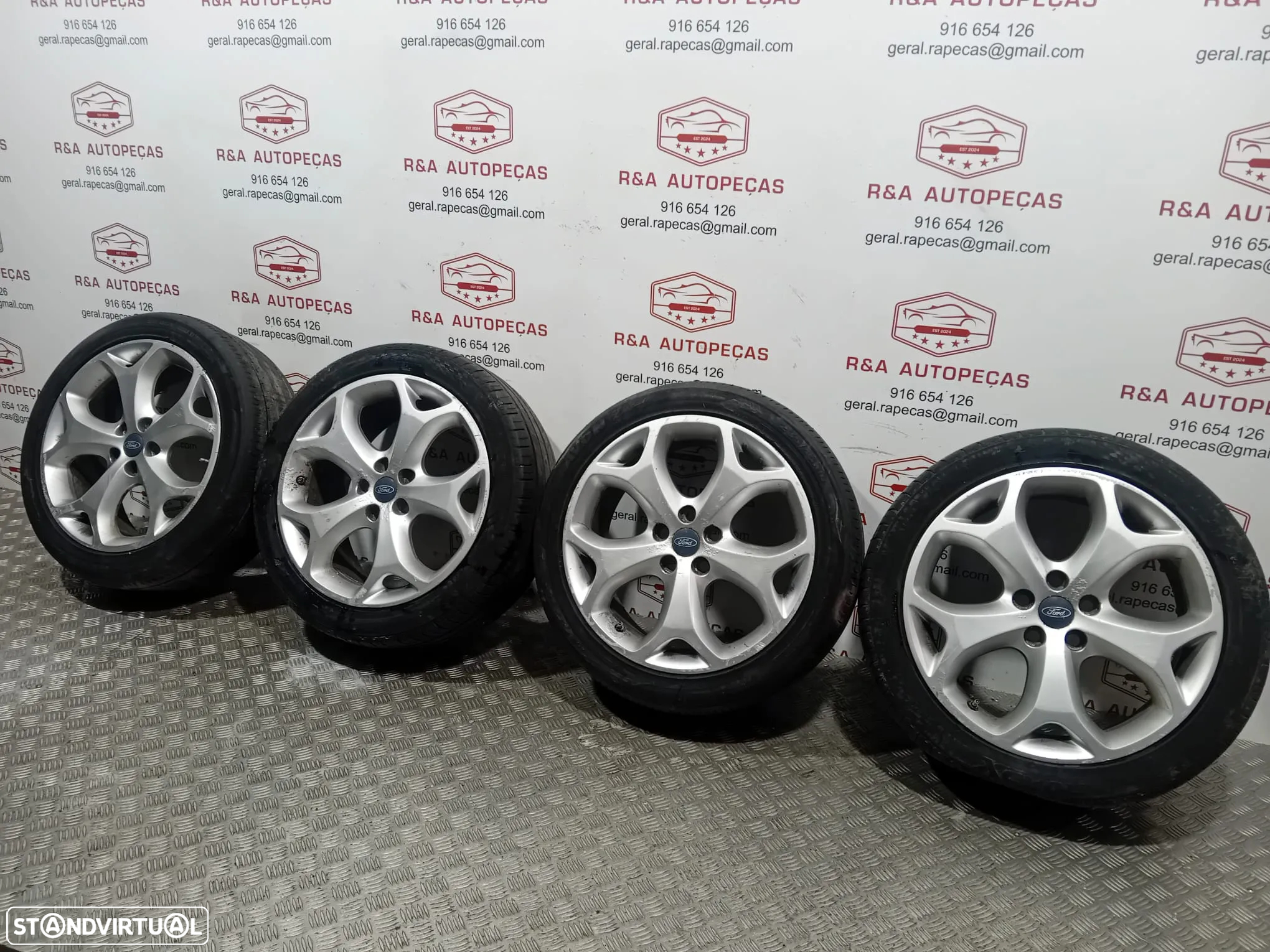 Jantes Ford Originais 18  Proveniente de um S-Max Titanium - 2