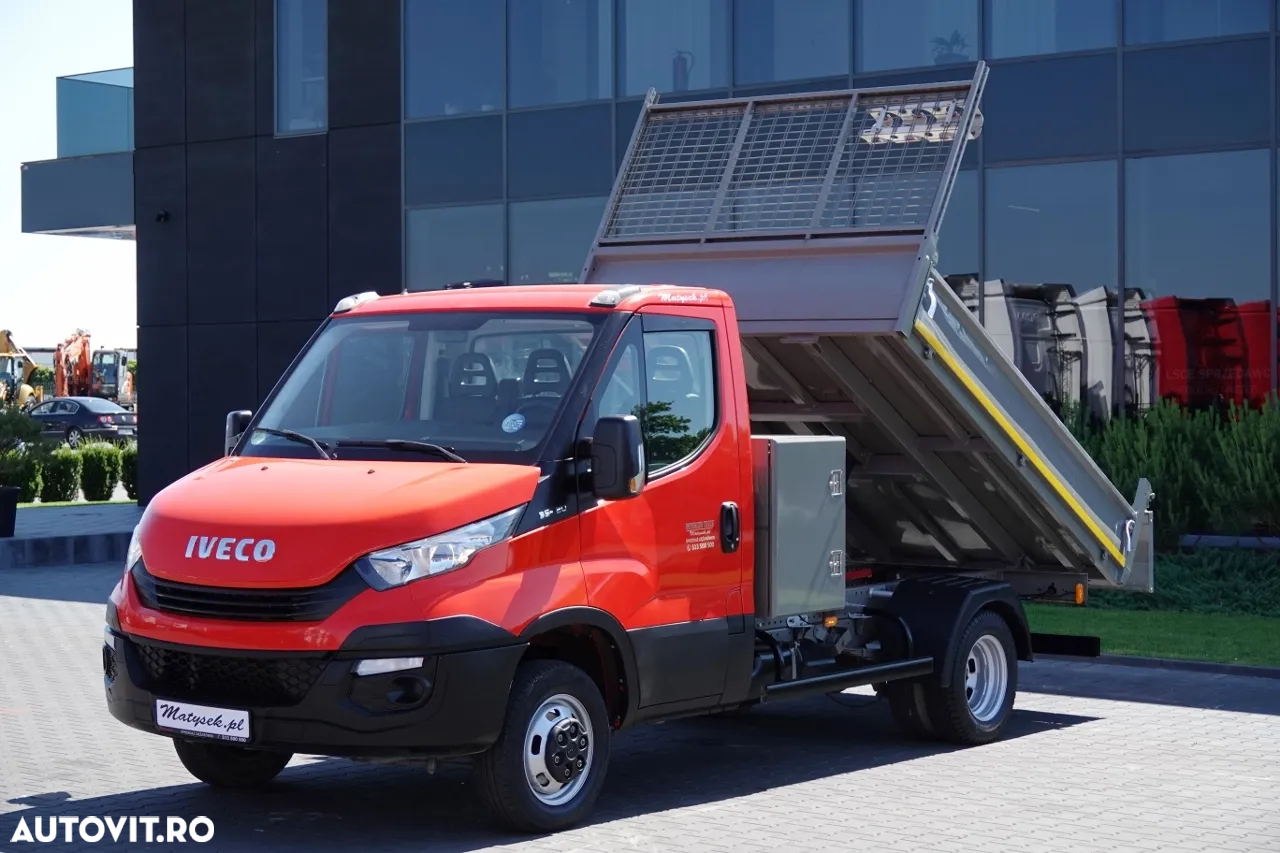Iveco DAILY 35C12D / 2.3 D / BASCULATOR – 2.8M / DUBLU / IMPORTAT / CONTRACT DE SERVICE POST-SERVICE - 3