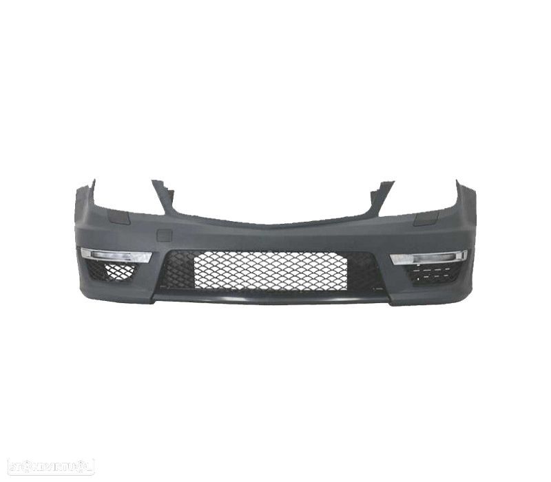 PARA-CHOQUES FRONTAL MERCEDES CLASE C W204 11-14 LOOK AMG C63 - 2