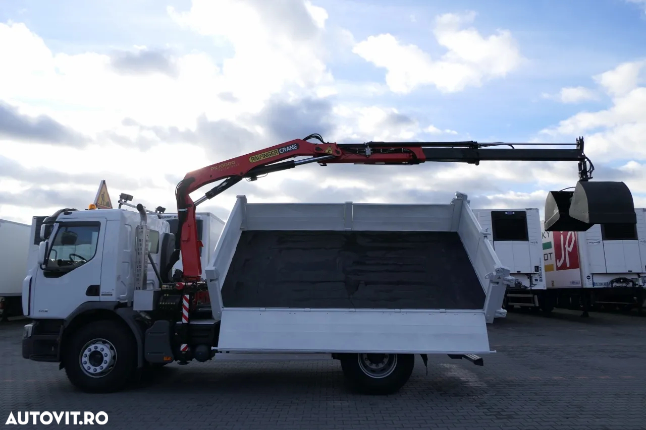 Renault PREMIUM 19T - 320 DXI / Basculant + HDS / Hydroboard / 3-SIDED KIPPER - 4.25M / EURO 5 - 7