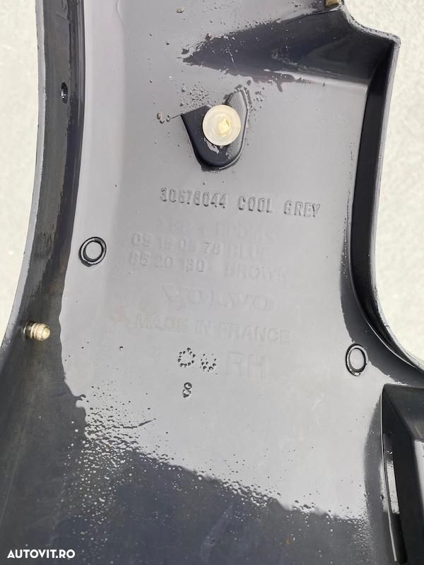 Overfender dreapta fata albastru VOLVO XC70 2001-2005 30678044/09190878 - 2