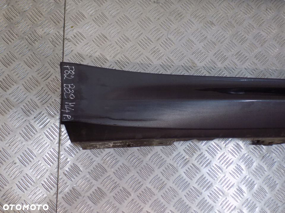 BMW M4 F82 LISTWA NAKŁADKA PROGOWA LEWA PRAWA B39 - 6
