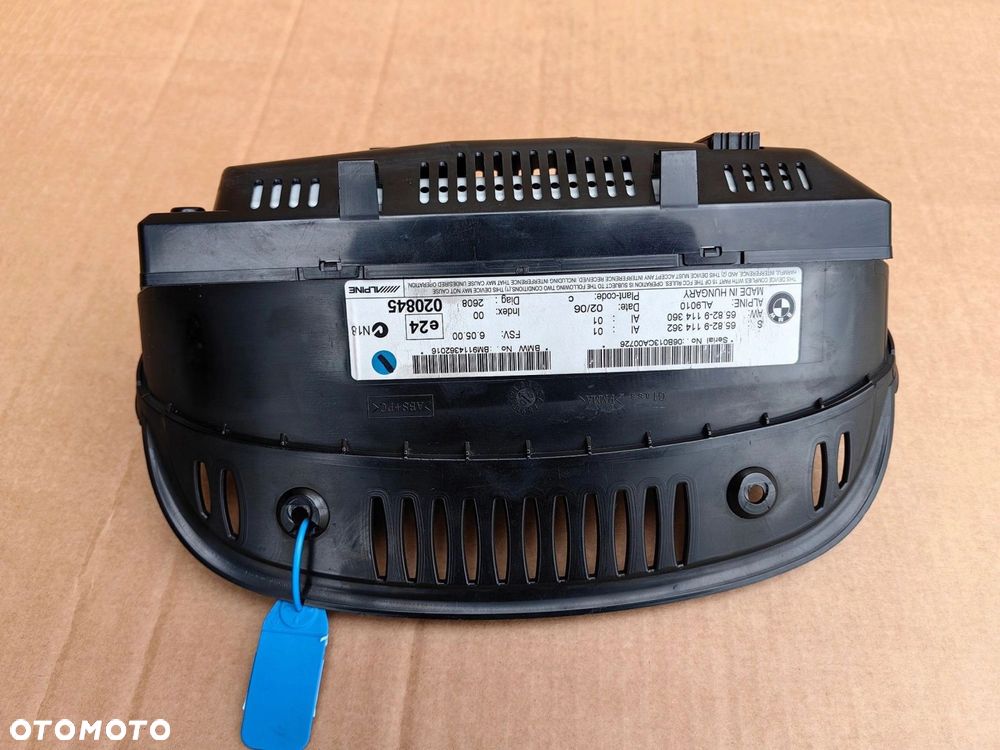 Wyświetlacz monitor nawigacji radia BMW 3 e90 e91 e92 e93 9114362 - 2