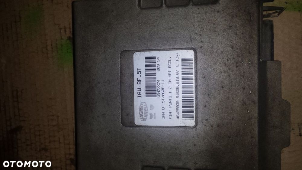 Komputer sterownik Fiat 1.2 75km IAW8F5T punto - 1