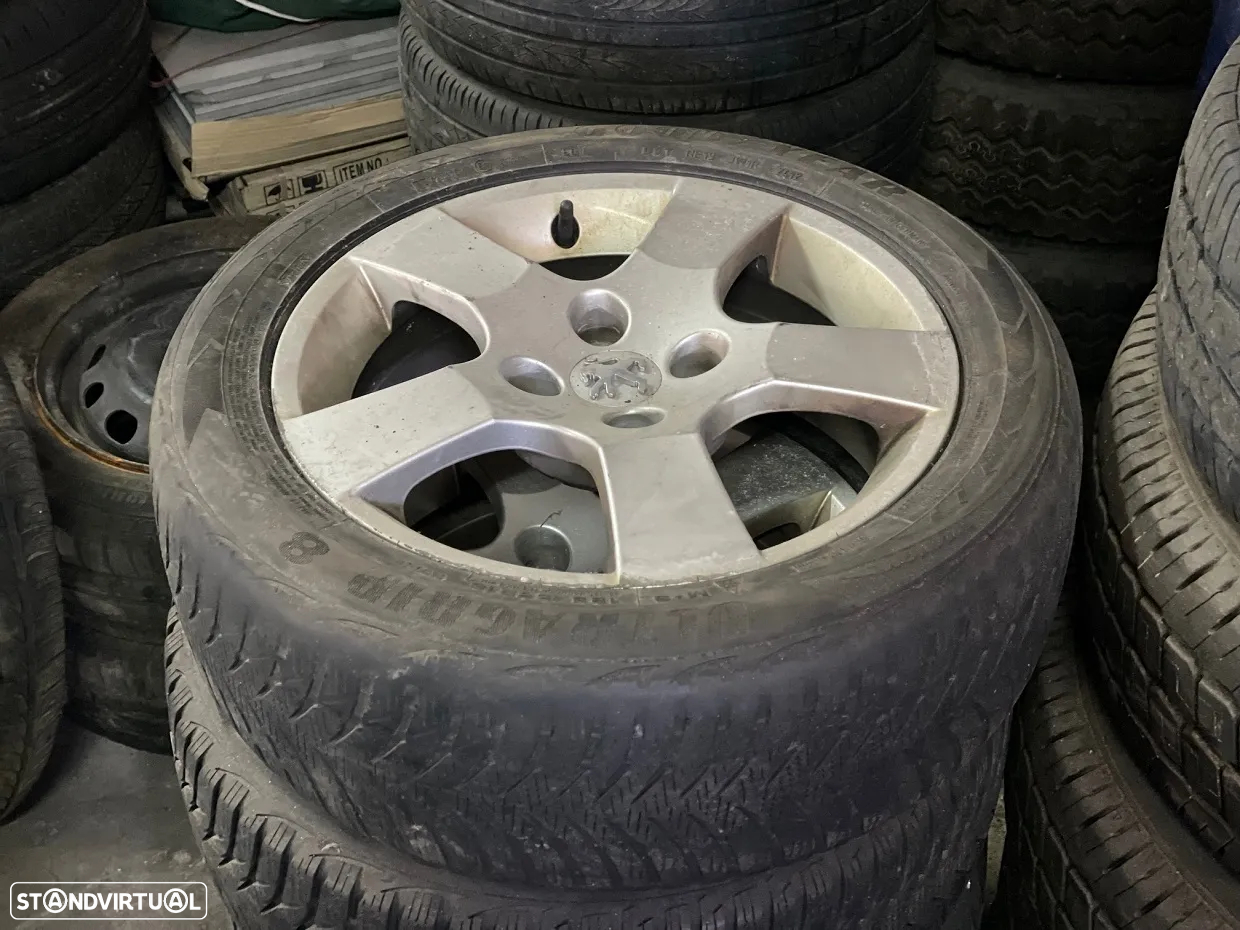 Jantes / Pneus Peugeot 195/55 R16 - 2