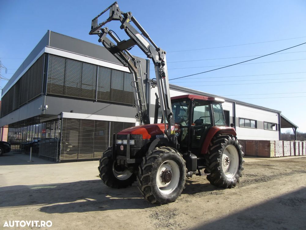 New Holland M100 cu incarcator frontal - 14