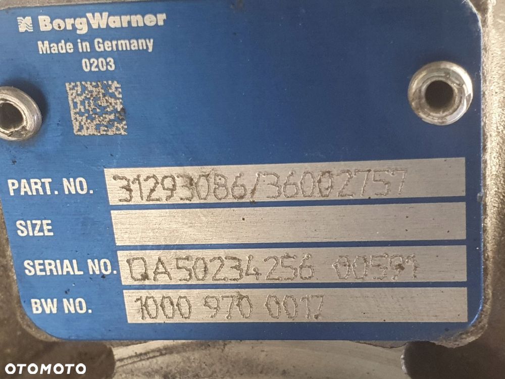 TURBOSPRĘŻARKA Volvo XC60 S80 II 2.4 D5 _ turbo 31293086 36002640 D5244T1 - 5
