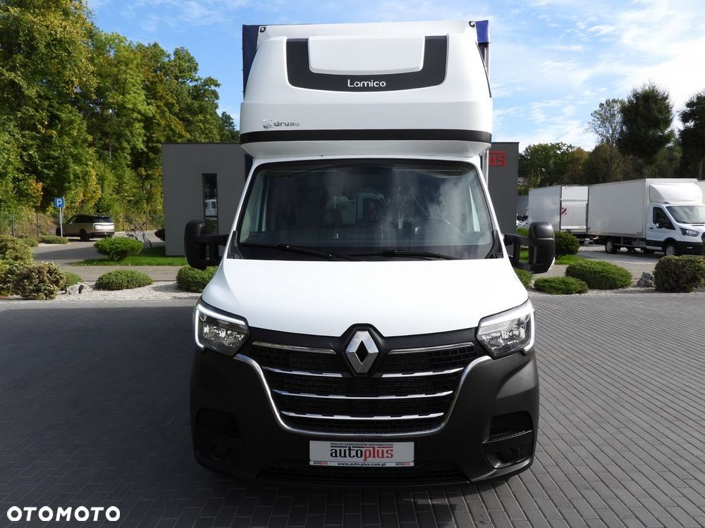 Renault MASTER PLANDEKA WINDA 9 PALET WEBASTO TEMPOMAT LEDY PNEUMATYKA KLIMATYZACJA  165KM - 6