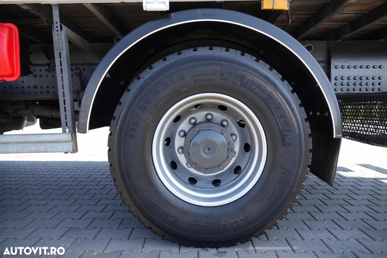 Mercedes-Benz AXOR 1829 / 4X2 / TRANSMISIE - 6 M / HDS HIAB 122 BS-3 / extensie: 10 M / CAPACITATE MAXIMA DE RIDARE 4 600 KG / MANUAL / RADIO CONTROL / ANVELOPE 100% / IMPORTAT - 21