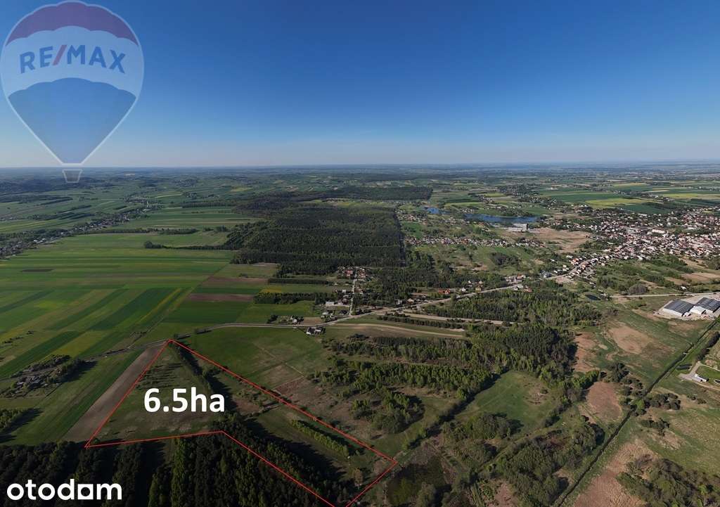 20 ha z MPZP | 6,5 ha budowlane | okolice Krakowa - Pełny obrazek: 5/7
