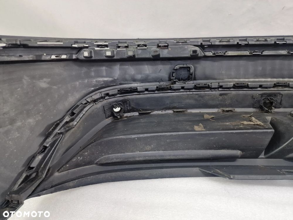 VW TIGUAN II 5NA 15- R-LINE ZDERZAK TYLNY TYLNI TYŁ + DYFUZOR POD HAK + ŚRODKOWY CHROM , NR 5NA807521C + 5NA807568G , NR AUKCJI DT872 - 24