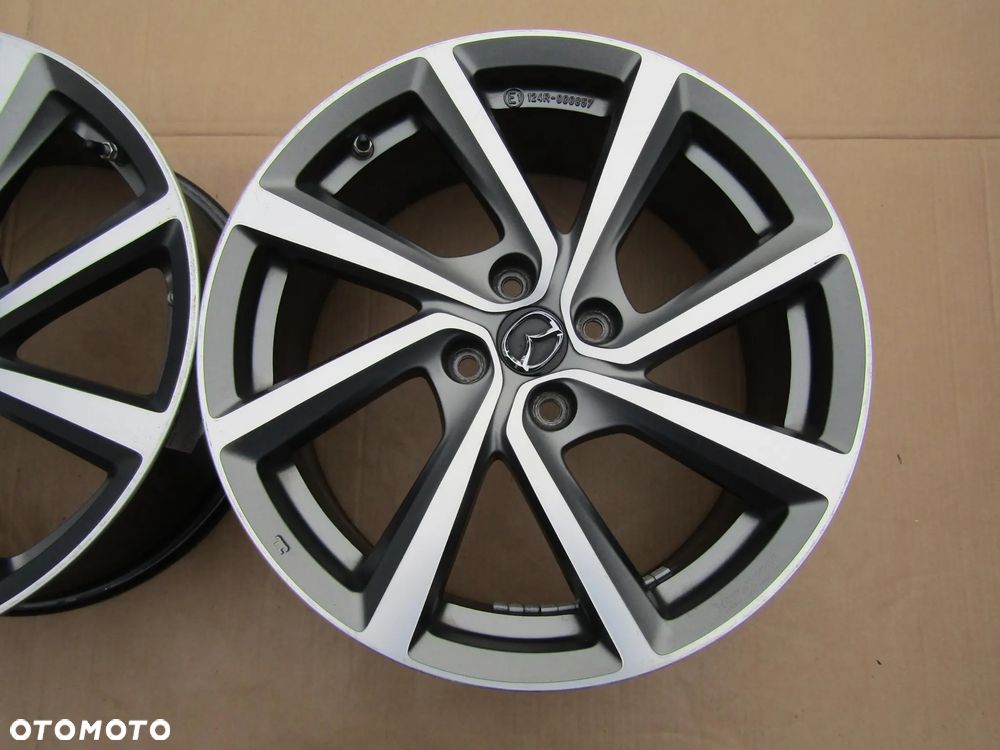 1x Felga Aluminiowa 17 Mazda 2 MX5 7 j 4x100 ET45 Oryginał + czujniki TPMS - 3