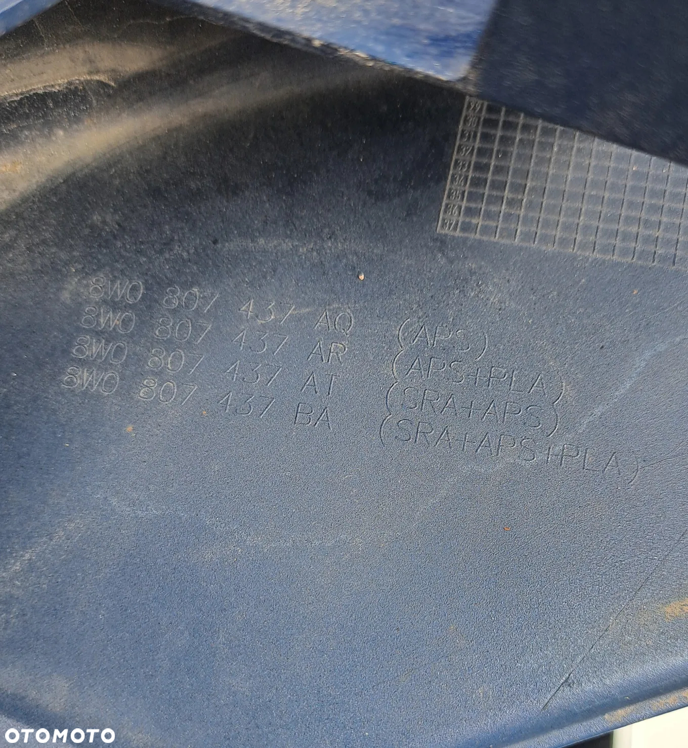 Zderzak przód przedni Audi A4 A-4 S4 S-4 B9 Lift S-Line 8W0807437AR 8W0807437AQ - 13