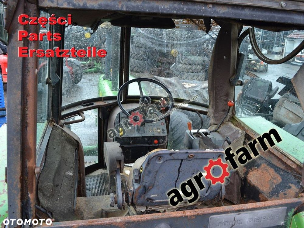 John Deere 3040 części, skrzynia biegów, silnik - 4