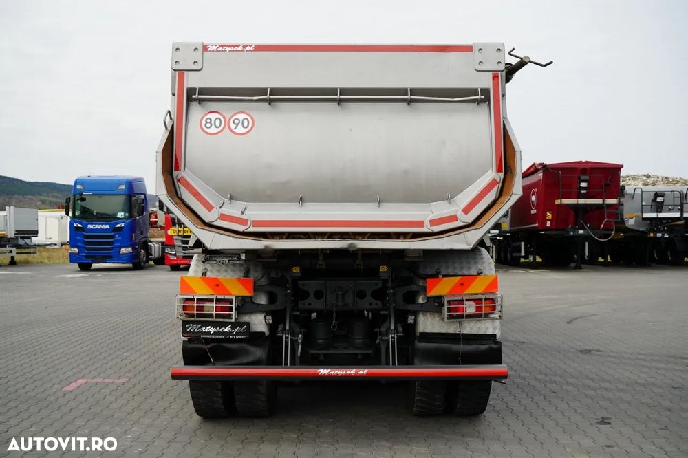 Mercedes-Benz AROCS 4145 / 8X8 / WYWROTKA TYLNOZSYPOWA / KH-KIPPER 6 M / AUTOMAT / EURO 6 - 19