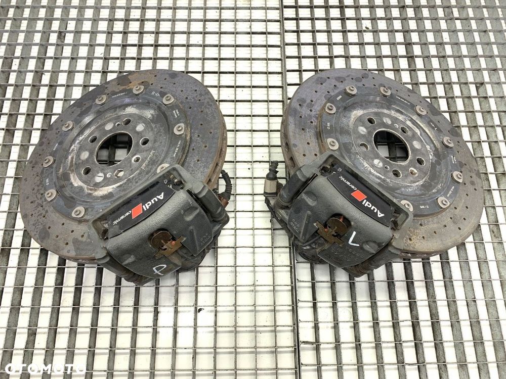 ZACISKI PRZÓD TYŁ KOMPLET SWAP CERAMIKA  AUDI A7 Sportback (4GA, 4GF) 2010 - 2018 RS7 quattro 412 - 7