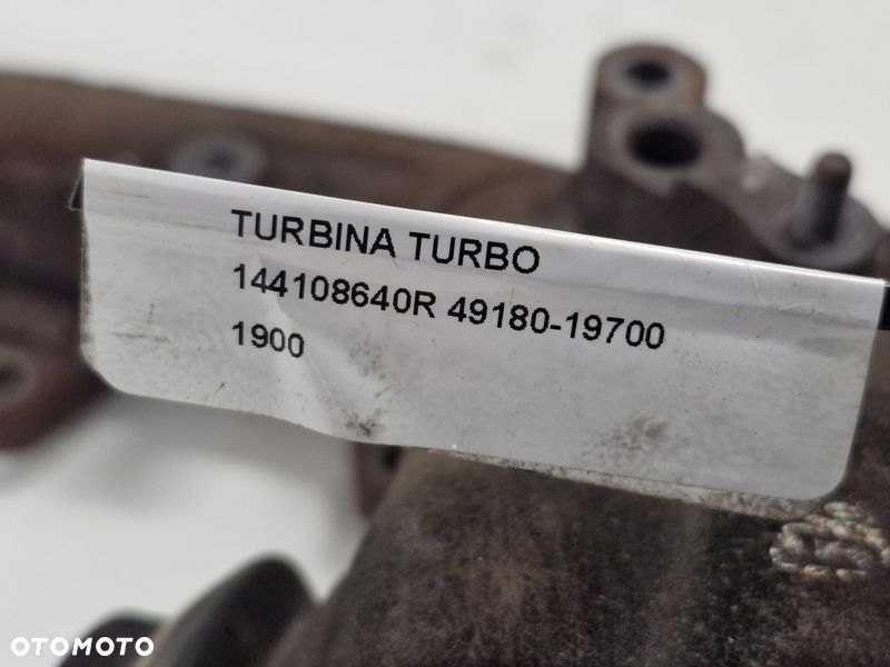RENAULT MEGANE SCENIC 4 IV MERCEDES NISSAN 1.7 DCI TURBOSPRĘŻARKA TURBINA TURBO 144108640R 49180-19700 - 8
