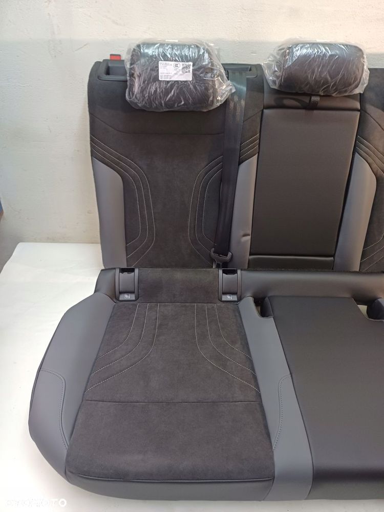 kanapa fotele tylne tył skóra alcantara grzane volkswagen id4 id 4 11a 20- - 4