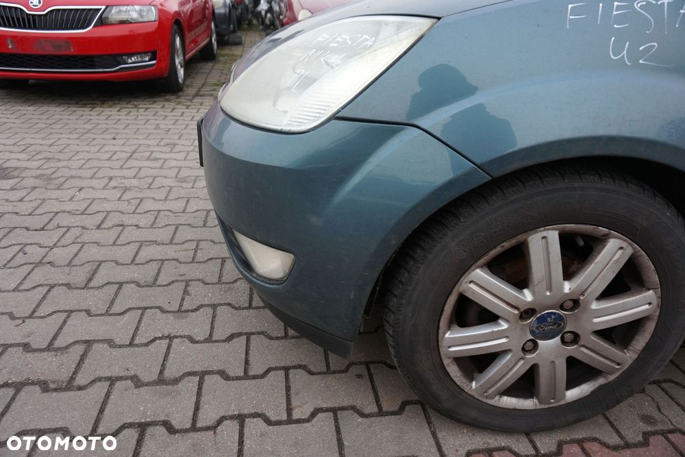 MASKA ZDERZAK BŁOTNIKI LAMPY FIESTA V MK5 U2  FORD 2002-2008 NEPTUNE GREEN PRZÓD KOMPLETNY - 25