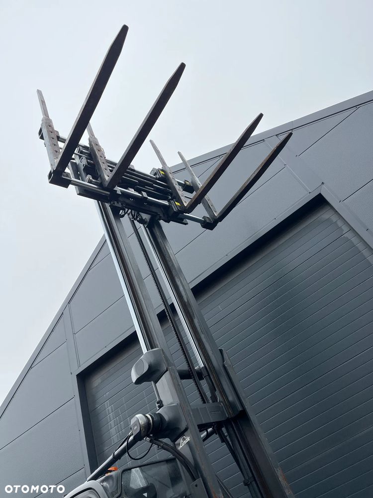 Linde H30 H25 H35 Paletyzer na 2 palety, pełna kabina 3000kg / wys. podn. 4,20m - 12