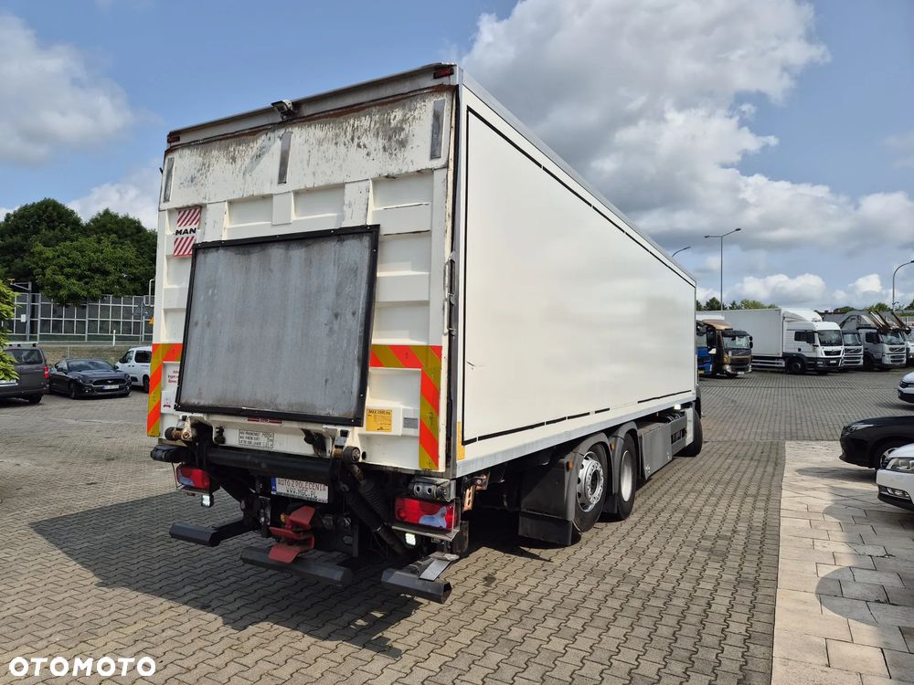 MAN TGS 26.400 / KONTENER + IZOTERMA / 1 WŁ / ZAREJESTROWANY / WEBASTO  / SERWISOWANY / BEZWYPADKOWY / EURO 6  / 24 EUROPALET - 8