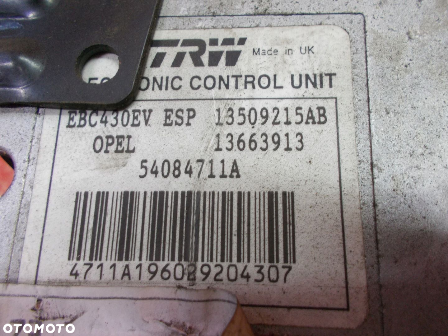 OPEL VECTRA C SIGNUM CDTI DTI 13136694 POMPA ABS HAMULCOWA 1.9 2.0 2.2 - 3
