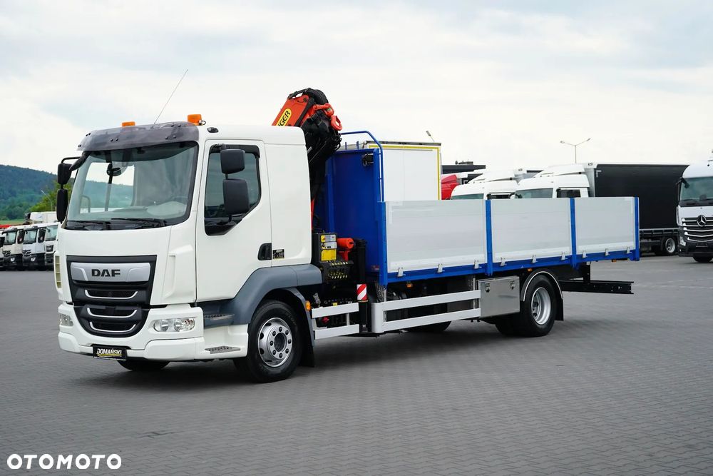 DAF / LF / 260 / ACC / E 6 / SKRZYNIOWY + HDS / PALFINGER PK 9002 / WYSIĘG 12 M / PILOT - 33