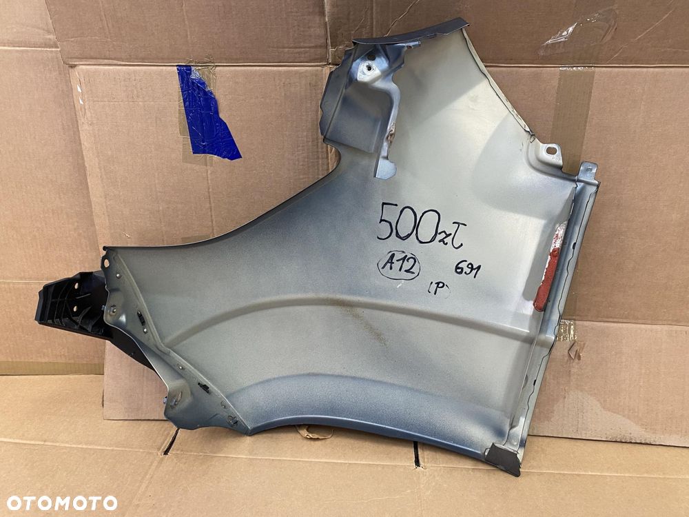 DUCATO BOXER JUMPER 14- BŁOTNIK PRZEDNI PRZÓD PRAWY 691 GRAFIT/SZARY - 6