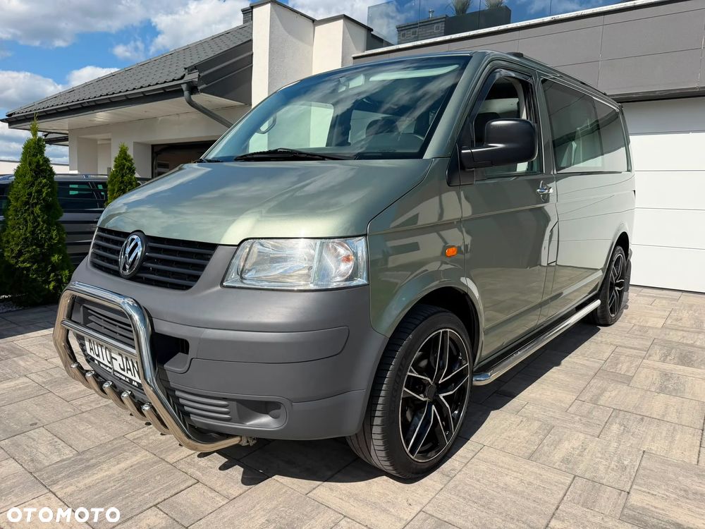 Volkswagen TRANSPORTER T5 1.9TDI Klima Elektryka Duża Navi Rury Brygadówka Dubel Kabina Klapa Hak - 25