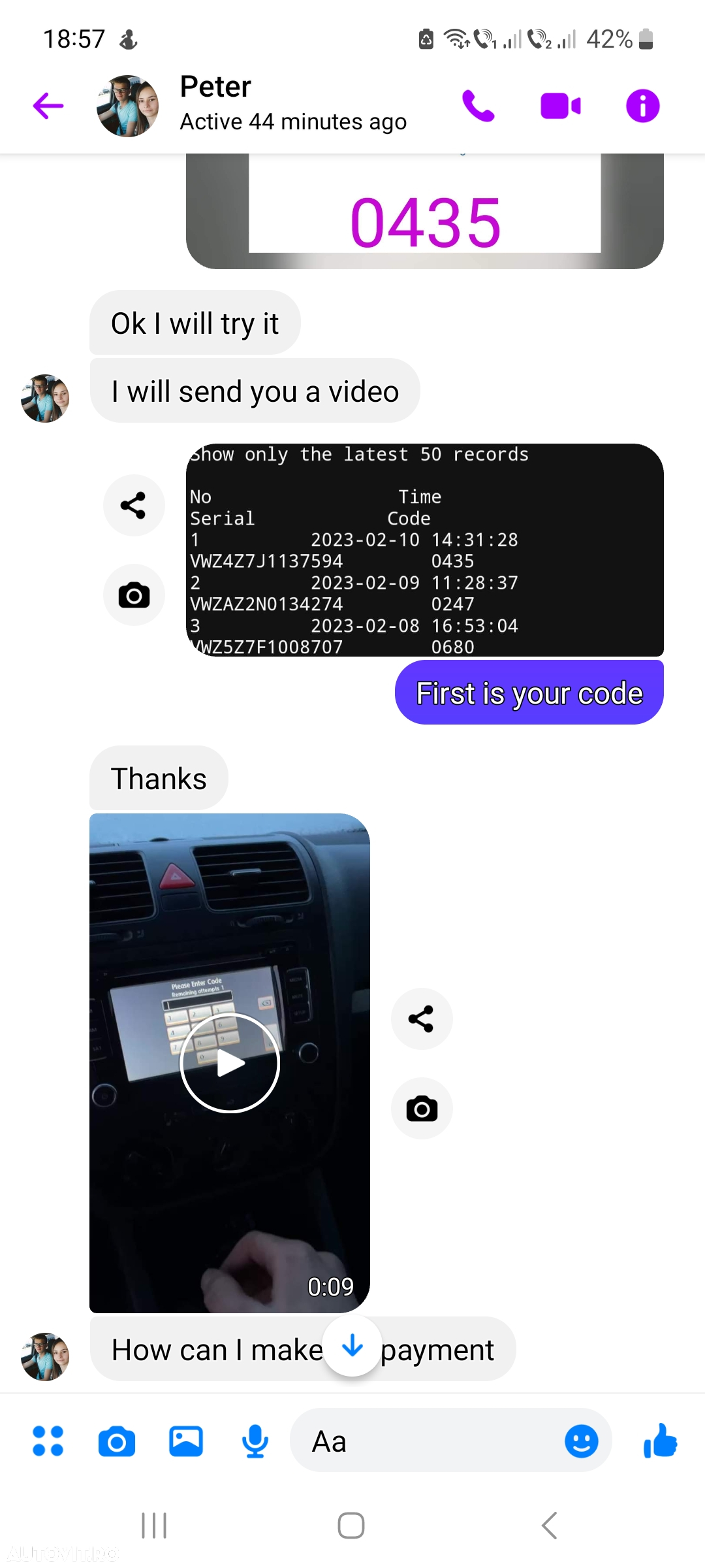decodare pin safe radio auto - 8