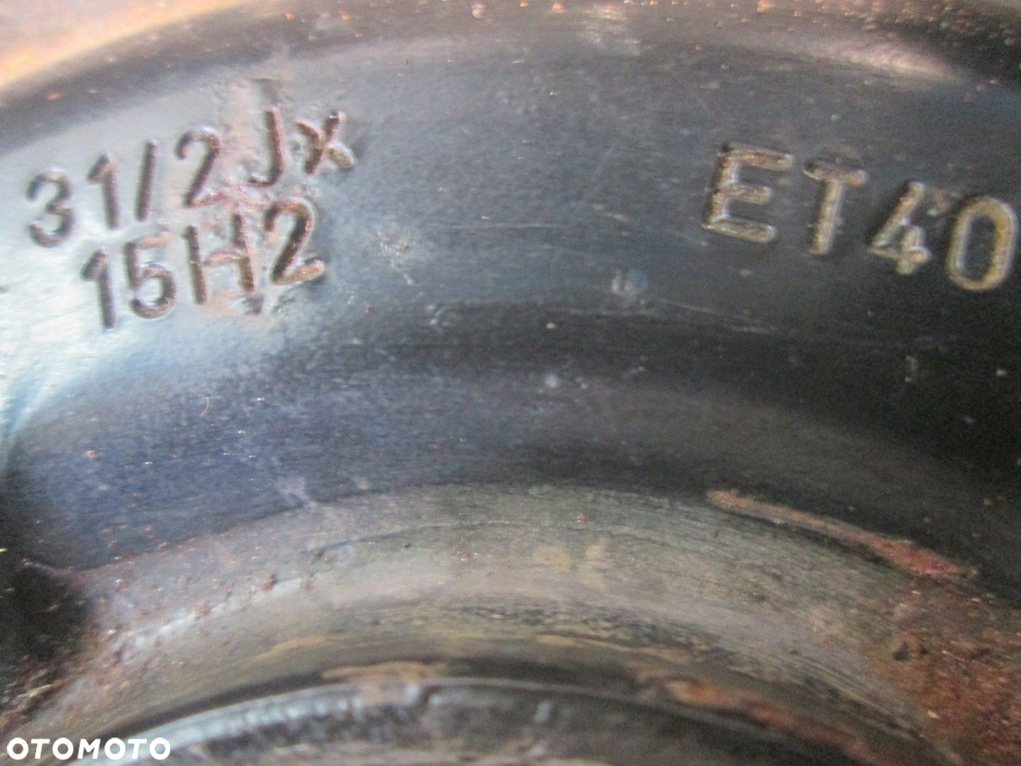 VOLKSWAGEN GOLF 3 III MK3 KOŁO DOJAZDOWE 15 4x100 ET40 535601025A - 5