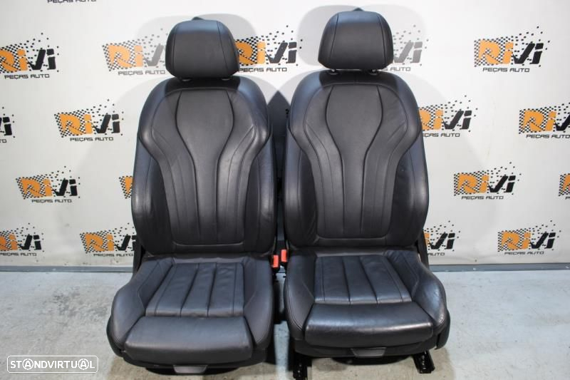 Bancos BMW X6 F16 Pack M em Pele - 2