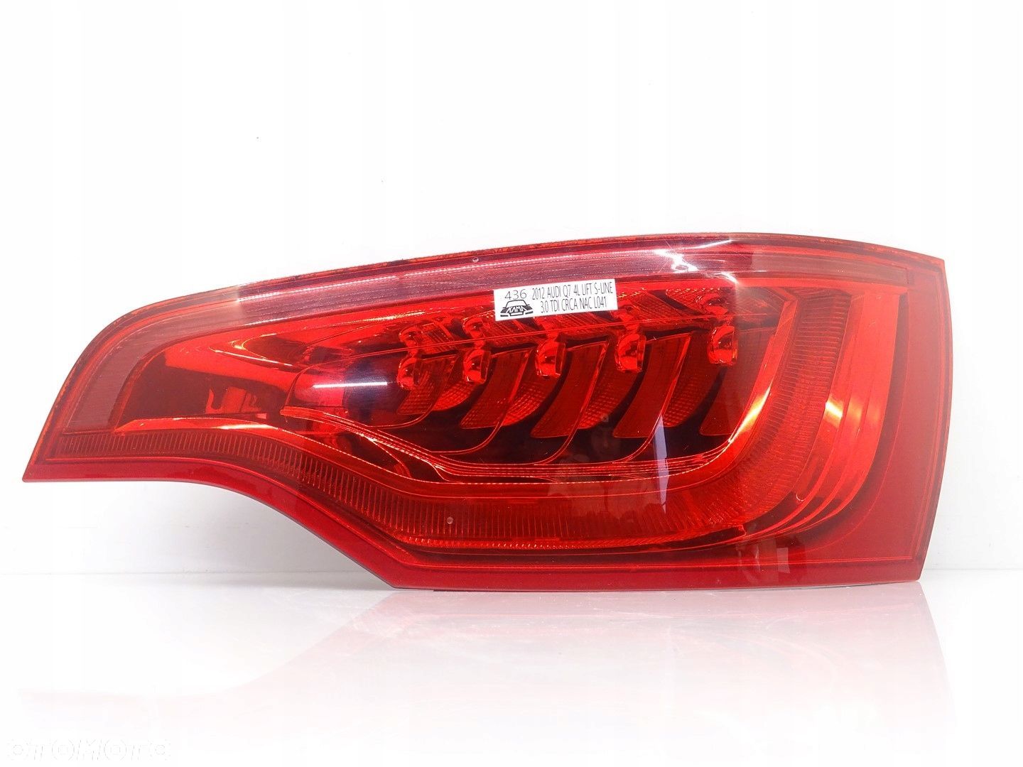LAMPA LED PRAWY TYŁ PRAWA TYLNA AUDI Q7 4L LIFT 4L0945094F - 1