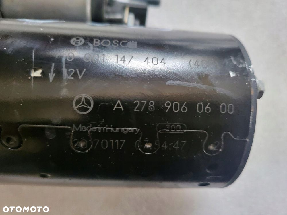 Rozrusznik MERCEDES W205 C63 AMG A2789060600 - 4