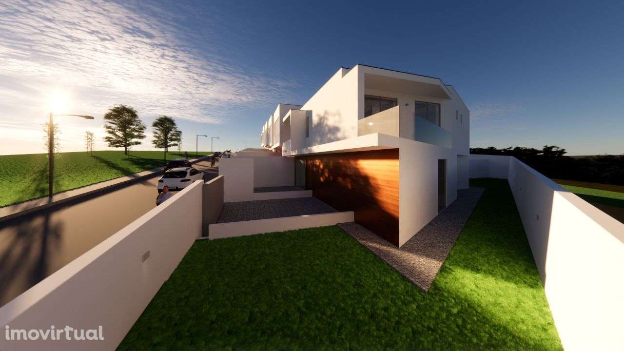 Magnífica moradia T4 nova de 3 frentes em Mozelos - Grande imagem: 2/35