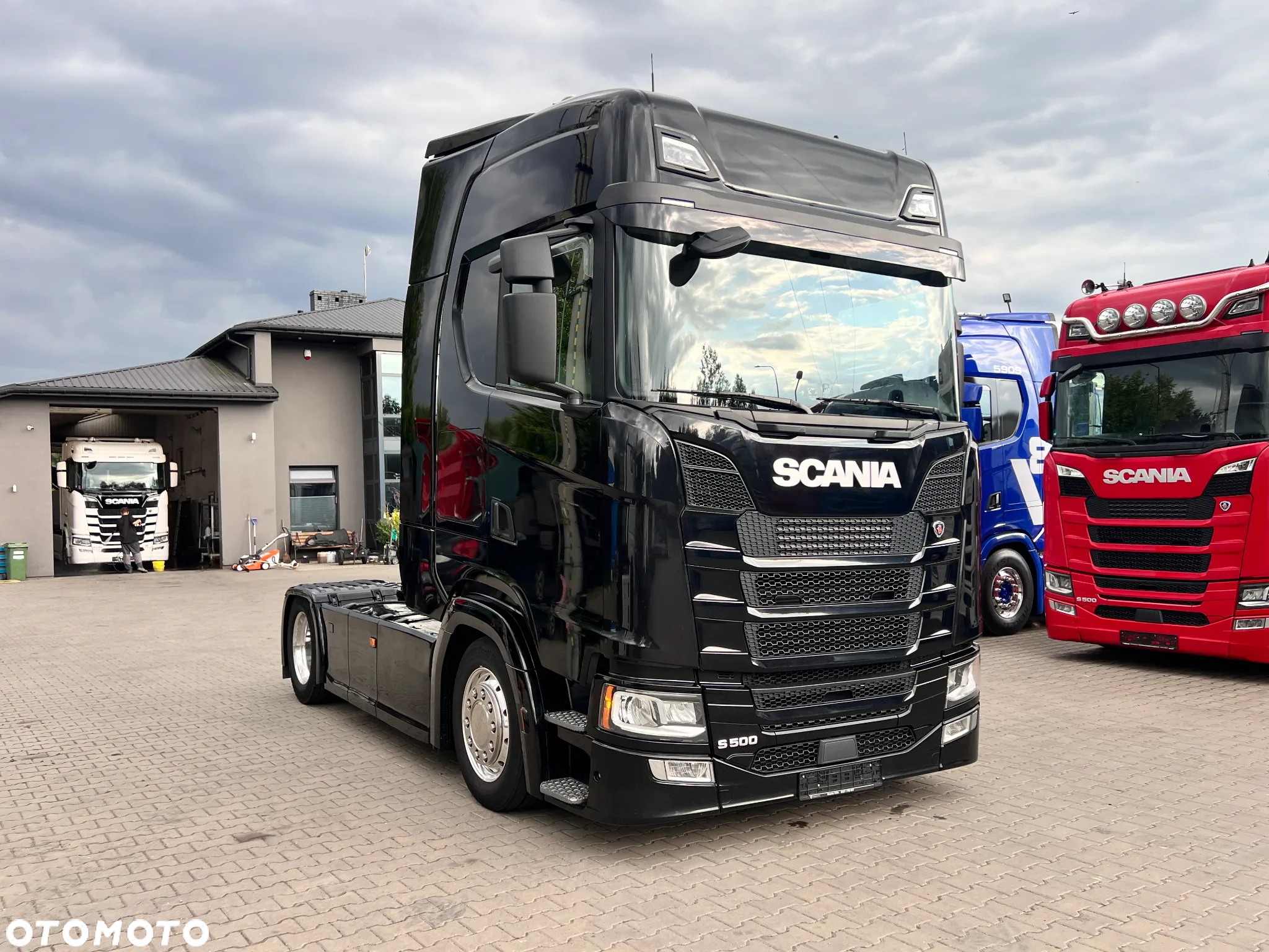 Scania S500 LOW DECK MEGA z Niemiec perfekcyjny ASO Scania full opcja 500 S - 3