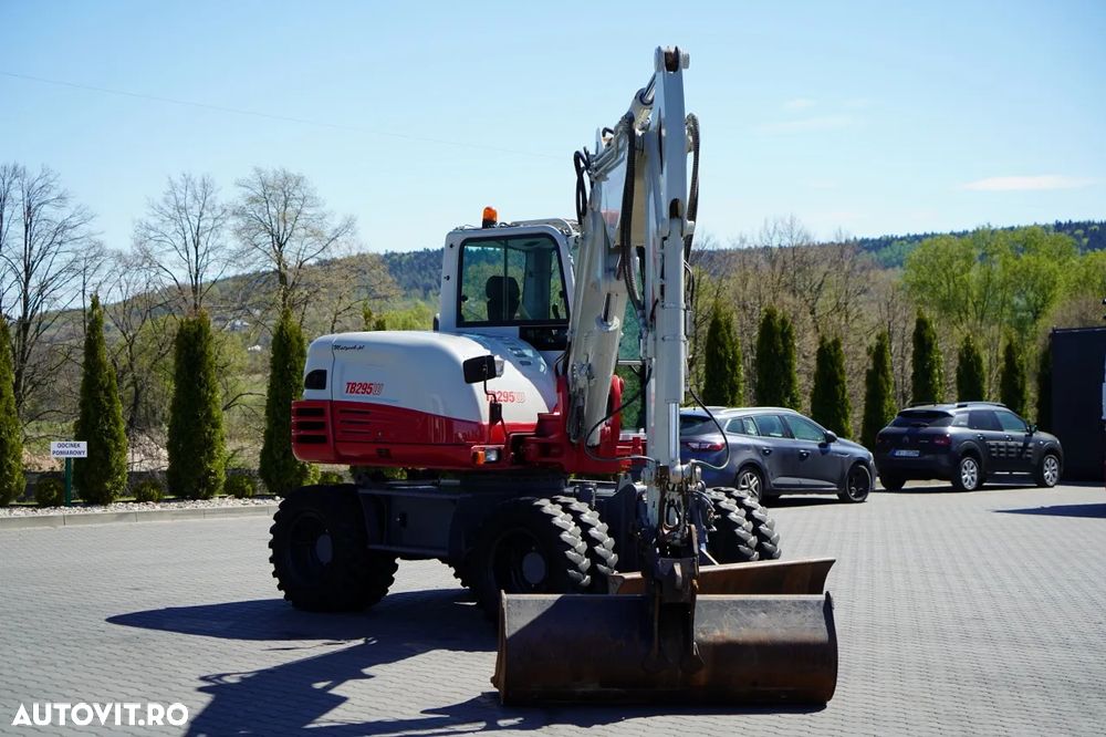 Takeuchi TB 295 W / EXCAVATOR PE ROȚI / 2016 / - 10