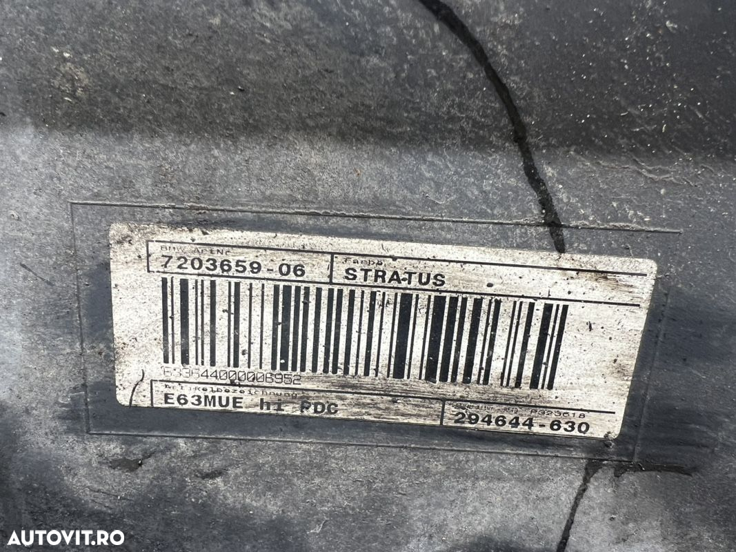 bara spate bmw 635d e63 LCI din 2009 - 6