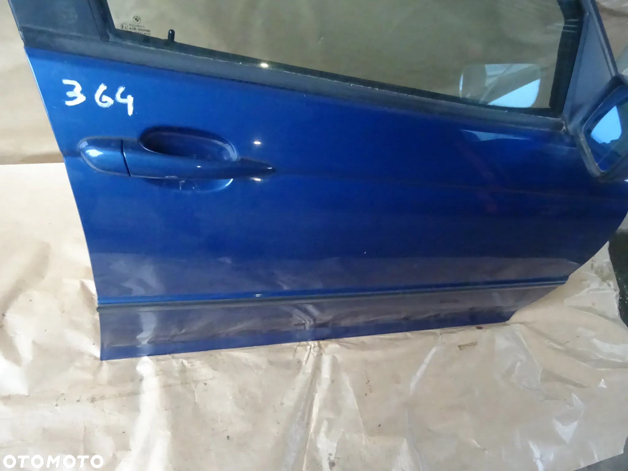 Drzwi Prawe Przód BMW E46 Sedan 364 (Gołe) - 5